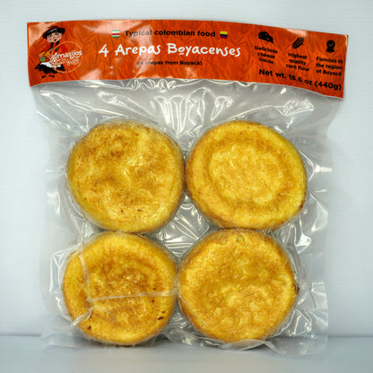 Arepa Boyacense - Packet of 4