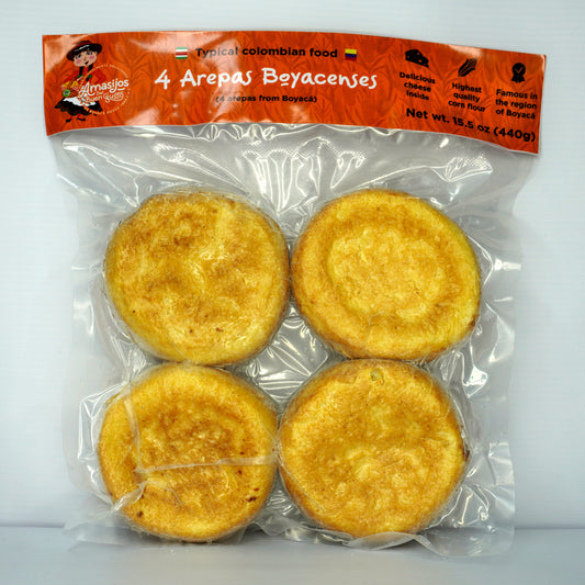 Arepa Boyacense - Packet of 4
